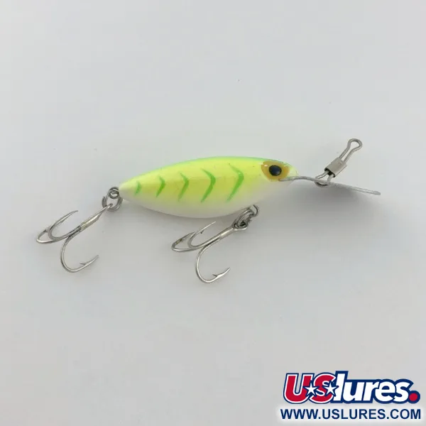 Vintage   Storm Hot'N'Tot Thin Fin, 1/4oz chartreuse fishing lure #23747