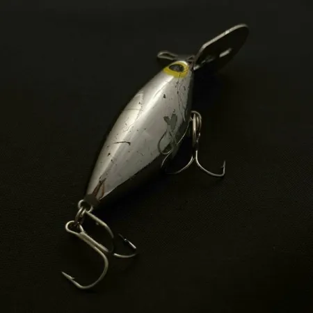 Vintage Storm Hot'N'Tot Thin Fin, 1/4oz silver shad fishing lure #23748