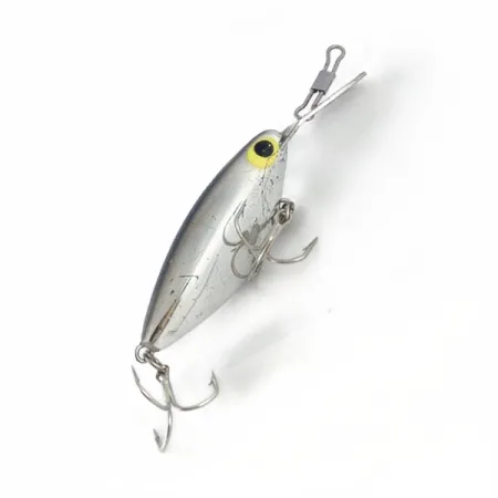 Vintage Storm Hot'N'Tot Thin Fin, 1/4oz silver shad fishing lure #23748