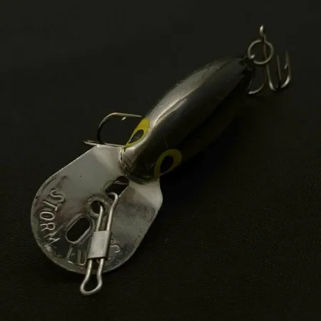 Vintage Storm Hot'N'Tot Thin Fin, 1/4oz silver shad fishing lure #23748