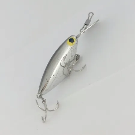 Vintage Storm Hot'N'Tot Thin Fin, 1/4oz silver shad fishing lure #23748
