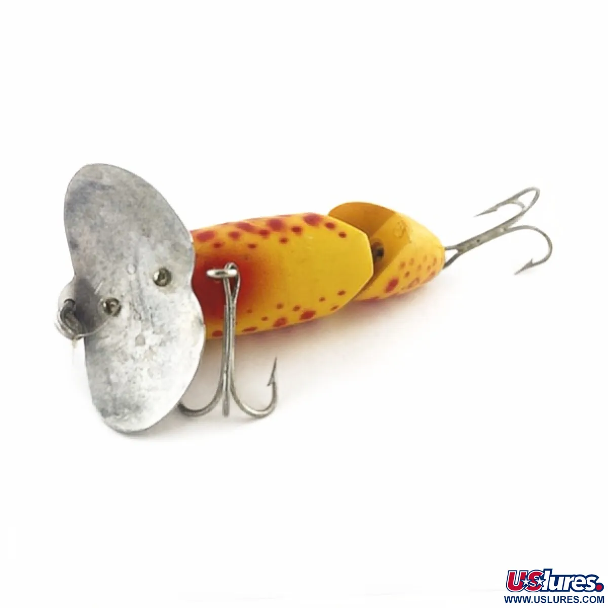 Vintage Fred Arbogast Jitterbug Jointed, 1/3oz fishing lure #23752
