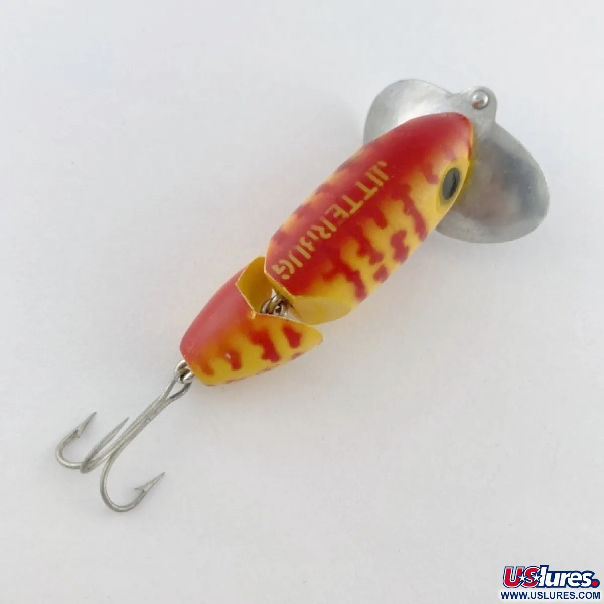Vintage Fred Arbogast Jitterbug Jointed, 1/3oz fishing lure #23752