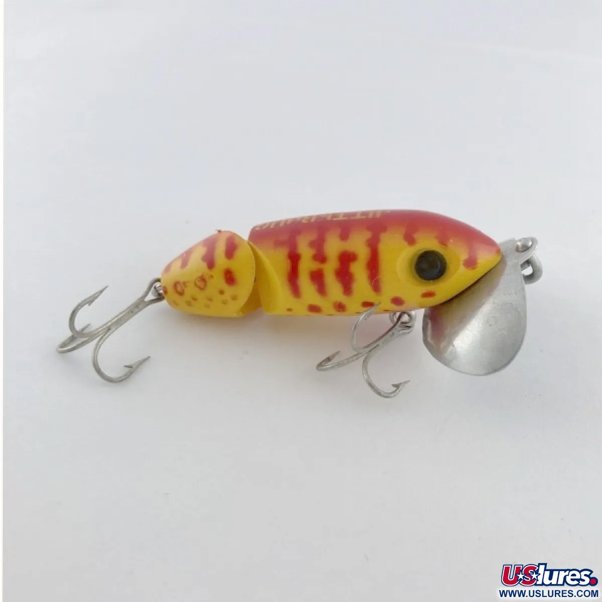 Vintage Fred Arbogast Jitterbug Jointed, 1/3oz fishing lure #23752