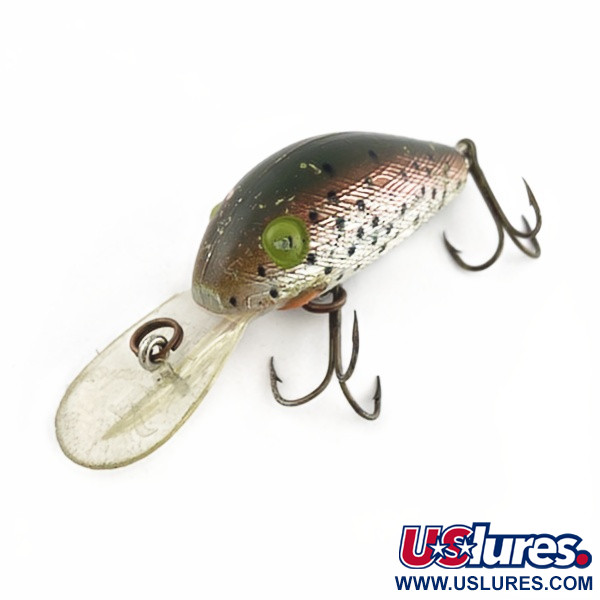 Vintage   Rebel Super R, 1/2oz Rainbow Trout fishing lure #23754