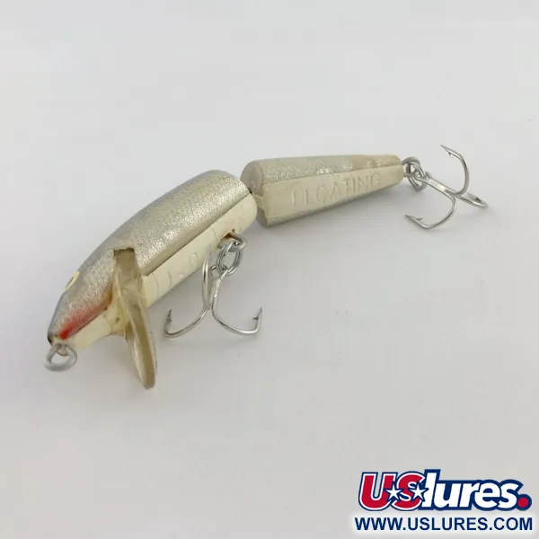 Vintage   Rapala Jointed J9 (Finland), 1/4oz S (Silver) fishing lure #23758
