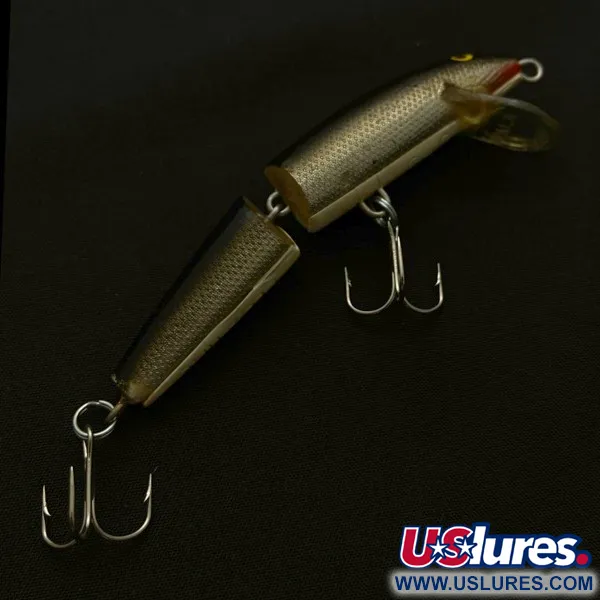 Vintage   Rapala Jointed J9 (Finland), 1/4oz S (Silver) fishing lure #23758