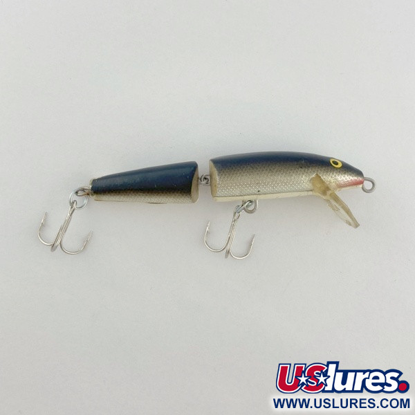 Vintage   Rapala Jointed J9 (Finland), 1/4oz S (Silver) fishing lure #23758
