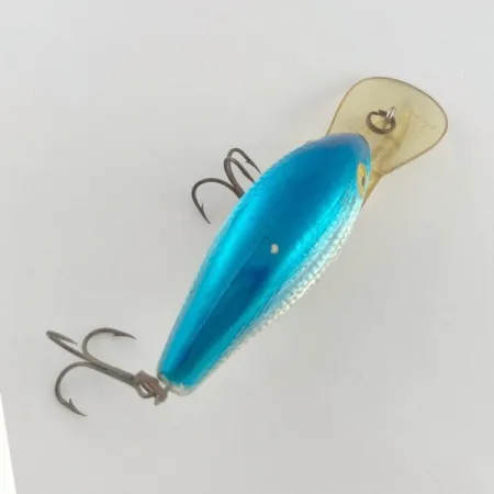Vintage Rebel Deep Maxi R, 1oz silver/blue fishing lure #23759