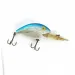Vintage   Rebel Deep Maxi R, 1oz silver/blue fishing lure #23759
