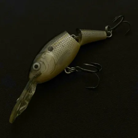 Vintage Rapala Shad Rap Jointed RS 04, 3/16oz FT (Fire Tiger) fishing lure #23760