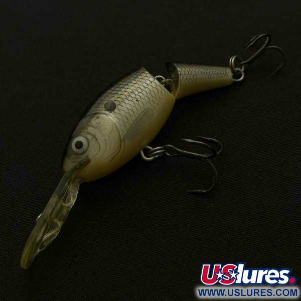 Vintage   Rapala Shad Rap Jointed RS 04, 3/16oz FT (Fire Tiger) fishing lure #23760