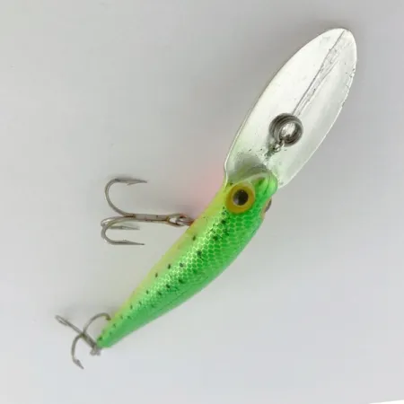 Vintage Storm Deep Thunder Stick (pre Rapala), 1/3oz Green fishing lure #23762