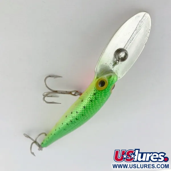 Vintage   Storm Deep Thunder Stick (pre Rapala), 1/3oz Green fishing lure #23762