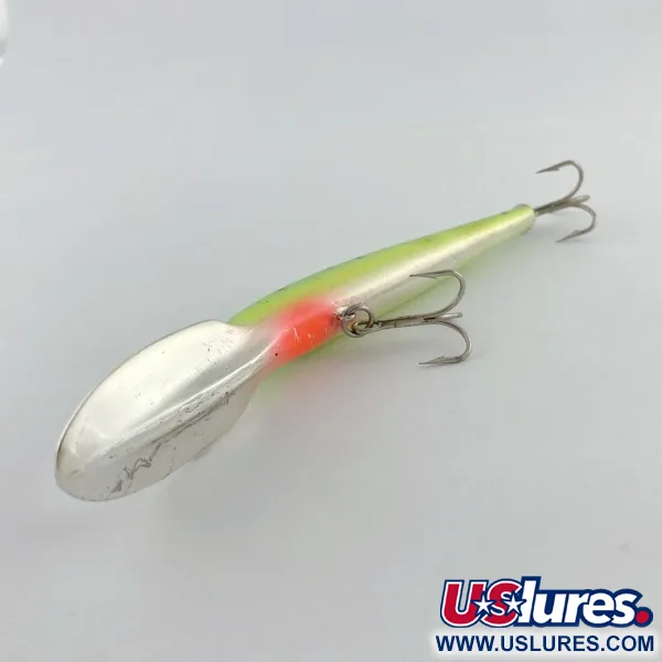 Vintage   Storm Deep Thunder Stick (pre Rapala), 1/3oz Green fishing lure #23762