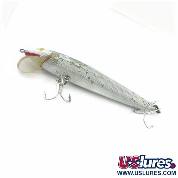 Vintage   Rebel Floater F9, 1/4oz silver/blue fishing lure #23764