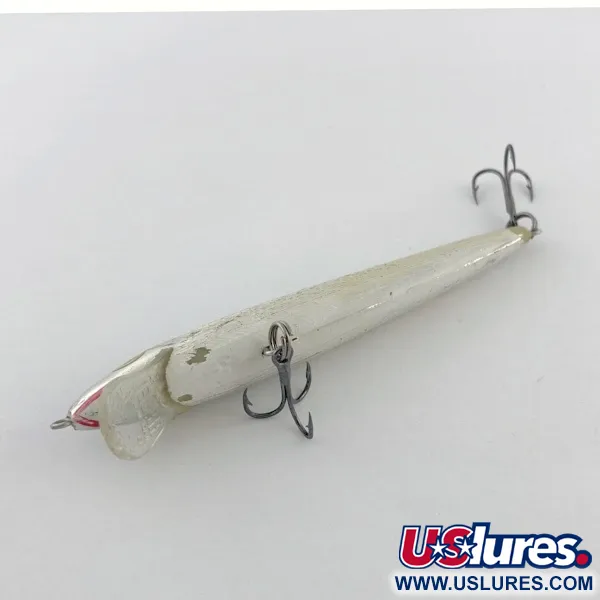 Vintage   Rebel Floater F9, 1/4oz silver/black fishing lure #23765
