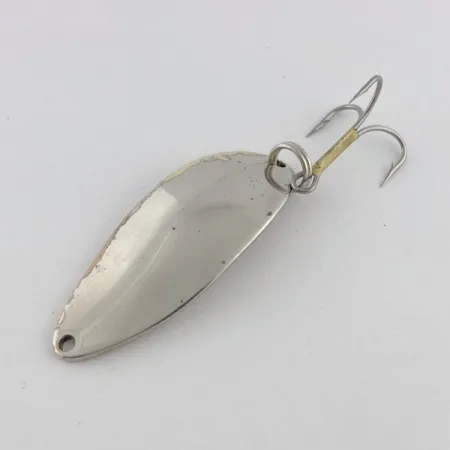 Vintage Seneca Little Cleo (Hula Girl), 1/2oz nickel/gold fishing spoon #23766