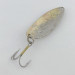 Vintage  Seneca Little Cleo (Hula Girl), 1/2oz nickel/gold fishing spoon #23766