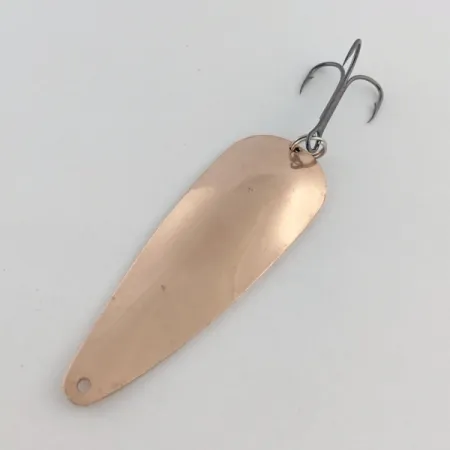 Vintage Weller Gypsy King 1, 3/5oz copper fishing spoon #23768