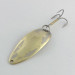 Vintage  Seneca Little Cleo (Hula Girl), 1/2oz nickel/gold fishing spoon #23769