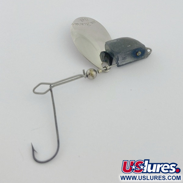 Vintage   Paul Bunyan 66, 2/5oz silver spinning lure #23770