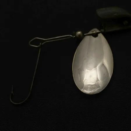 Vintage Paul Bunyan 66, 2/5oz silver spinning lure #23770