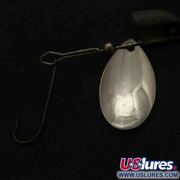 Vintage   Paul Bunyan 66, 2/5oz silver spinning lure #23770