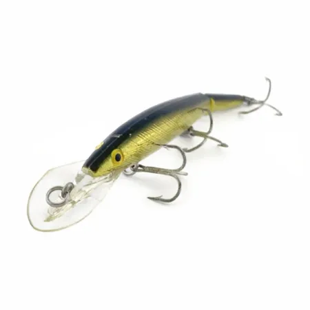 Vintage Rebel Fastrac  F12 Jointed, 2/5oz gold fishing lure #23772