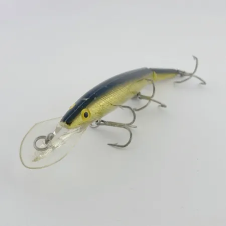 Vintage Rebel Fastrac  F12 Jointed, 2/5oz gold fishing lure #23772