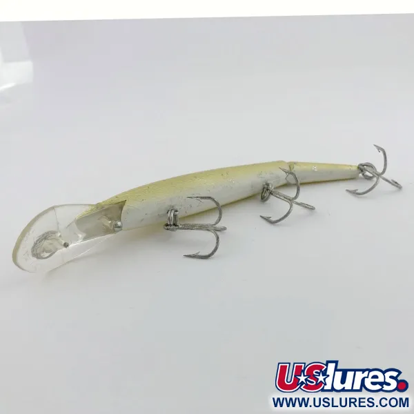 Vintage   Rebel Fastrac  F12 Jointed, 2/5oz gold fishing lure #23772