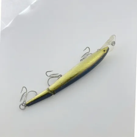 Vintage Rebel Fastrac  F12 Jointed, 2/5oz gold fishing lure #23772
