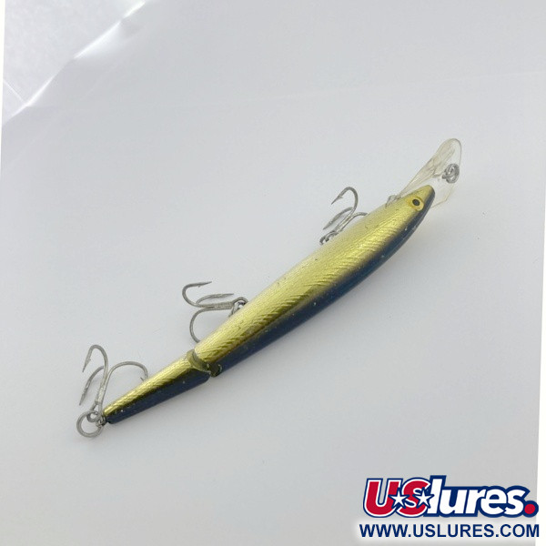 Vintage   Rebel Fastrac  F12 Jointed, 2/5oz gold fishing lure #23772
