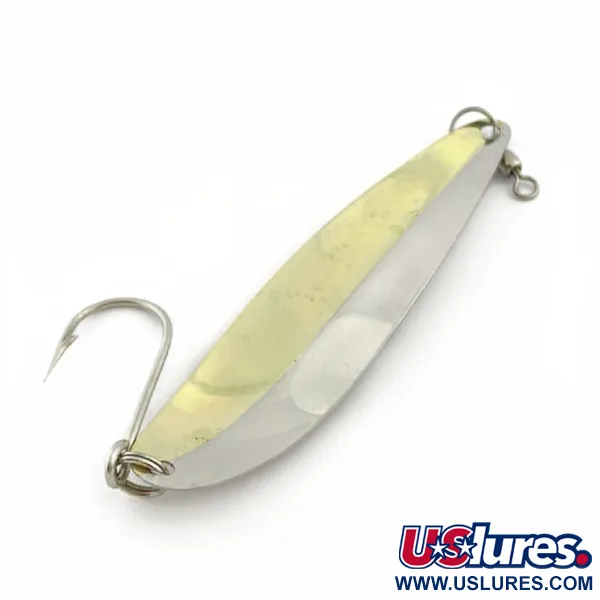 Vintage  Yakima Bait Yakima bait King fish 4, 1/3oz nickel/brass fishing spoon #23774