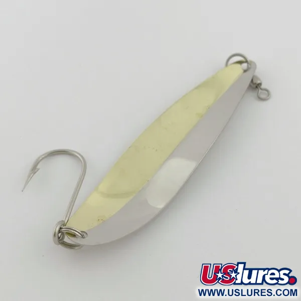 Vintage  Yakima Bait Yakima bait King fish 4, 1/3oz nickel/brass fishing spoon #23774