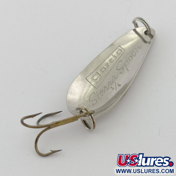 Vintage  Abu Garcia  Garcia Sierra Spoon, 2/5oz Silver fishing spoon #23775