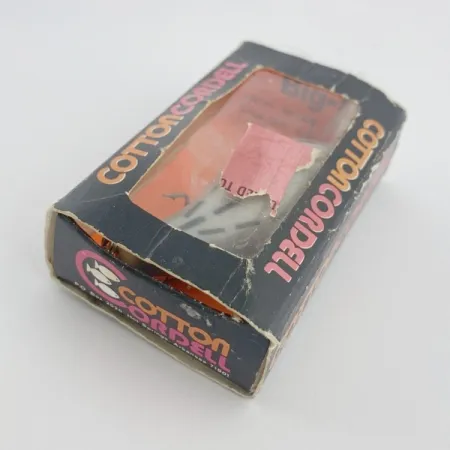 Vintage Cotton Cordell Big O, 1/2oz Blue eyes Bar Fish fishing lure #23776