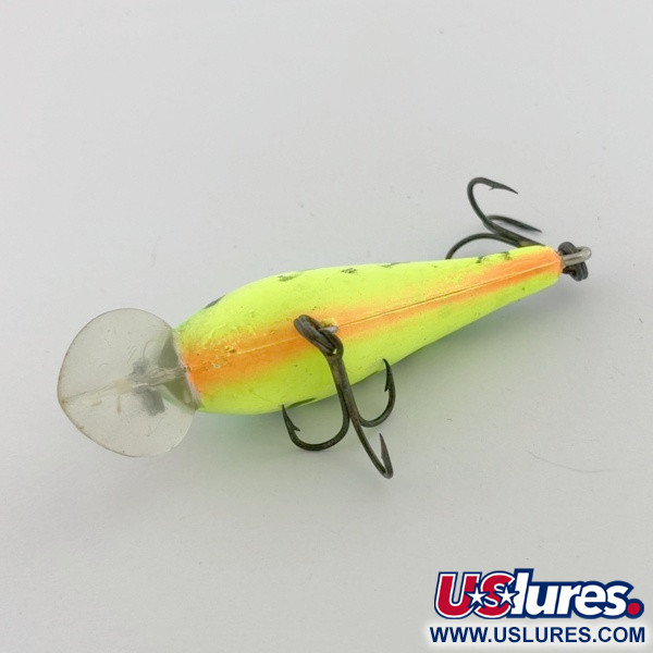 Vintage   Bomber model A baby striper Screw Tail, 2/5oz Fire tiger fishing lure #23780