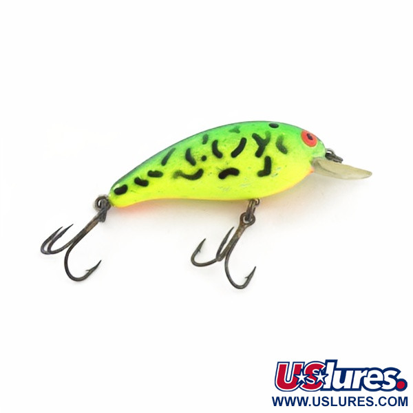 Vintage   Bomber model A baby striper Screw Tail, 2/5oz Fire tiger fishing lure #23780