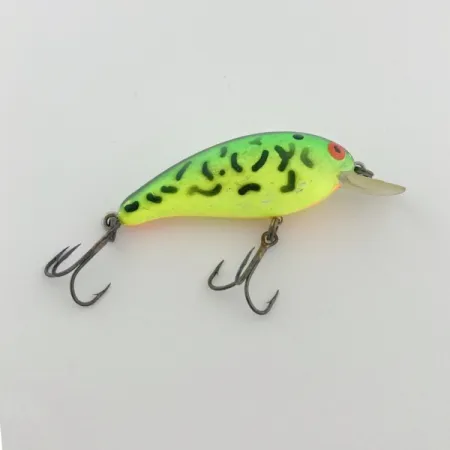 Vintage Bomber model A baby striper Screw Tail, 2/5oz Fire tiger fishing lure #23780