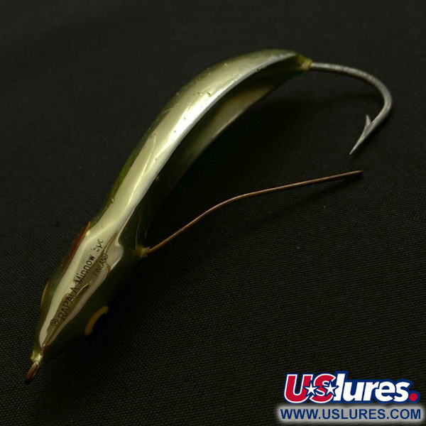 Vintage   Rapala Minnow Spoon, 1/2oz silver fishing lure #23782