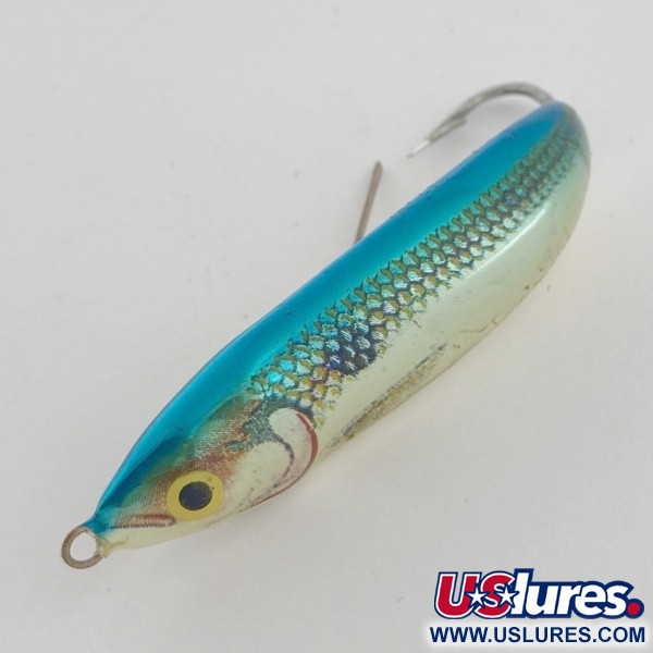 Vintage   Rapala Minnow Spoon, 1/2oz silver fishing lure #23782