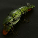 Vintage   Mann's Hackleback Green Crawdad , 1/4oz Green Crawdad  fishing lure #23784