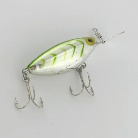 Vintage Storm Hot'N'Tot Thin Fin, 2/5oz silver shad fishing lure #23786