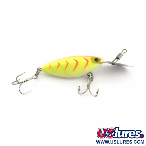 Vintage   Storm Hot'N'Tot Thin Fin, 1/4oz yellow fishing lure #23787
