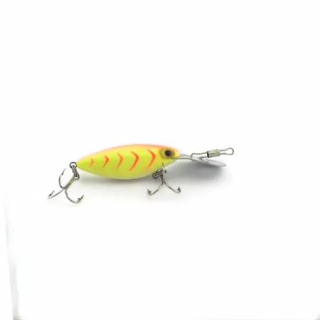 Vintage Storm Hot'N'Tot Thin Fin, 1/4oz yellow fishing lure #23787