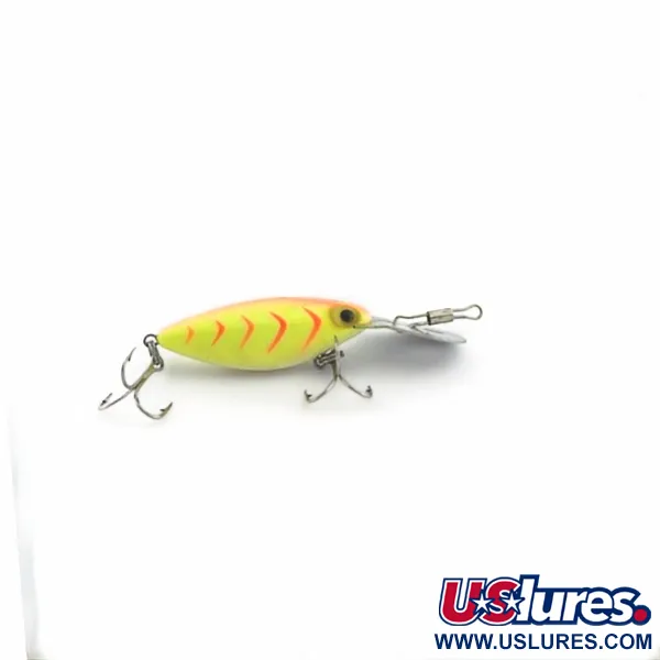 Vintage   Storm Hot'N'Tot Thin Fin, 1/4oz yellow fishing lure #23787