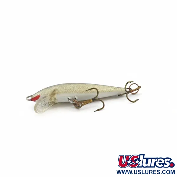 Vintage   Rapala Original Floater F5 (Finland) , 3/32oz S (Silver) fishing lure #23788
