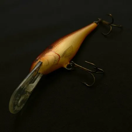 Vintage Rapala Shad Rap Deep Runner 07, 1/4oz Shad fishing lure #23792