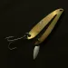Vintage   Weber Split Spoon Lure W-2, 1/4oz brass fishing spoon #23793